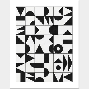 My Favorite Geometric Patterns No.10 - White Posters and Art